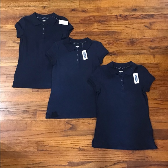 Girls Set of 3 Old Navy Blue School Uniform Polo Shirt Tops NWT
Size Small 6 - 7 - Picture 2 of 16
